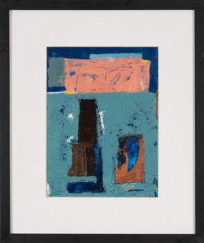 Julio Austria, acrylic on paper, signed and dated 2006.