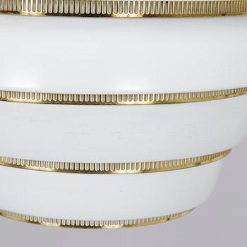 Alvar Aalto, ceiling lamp, "Beehive" A331, Valaisinpaja / Artek, late 20th century.