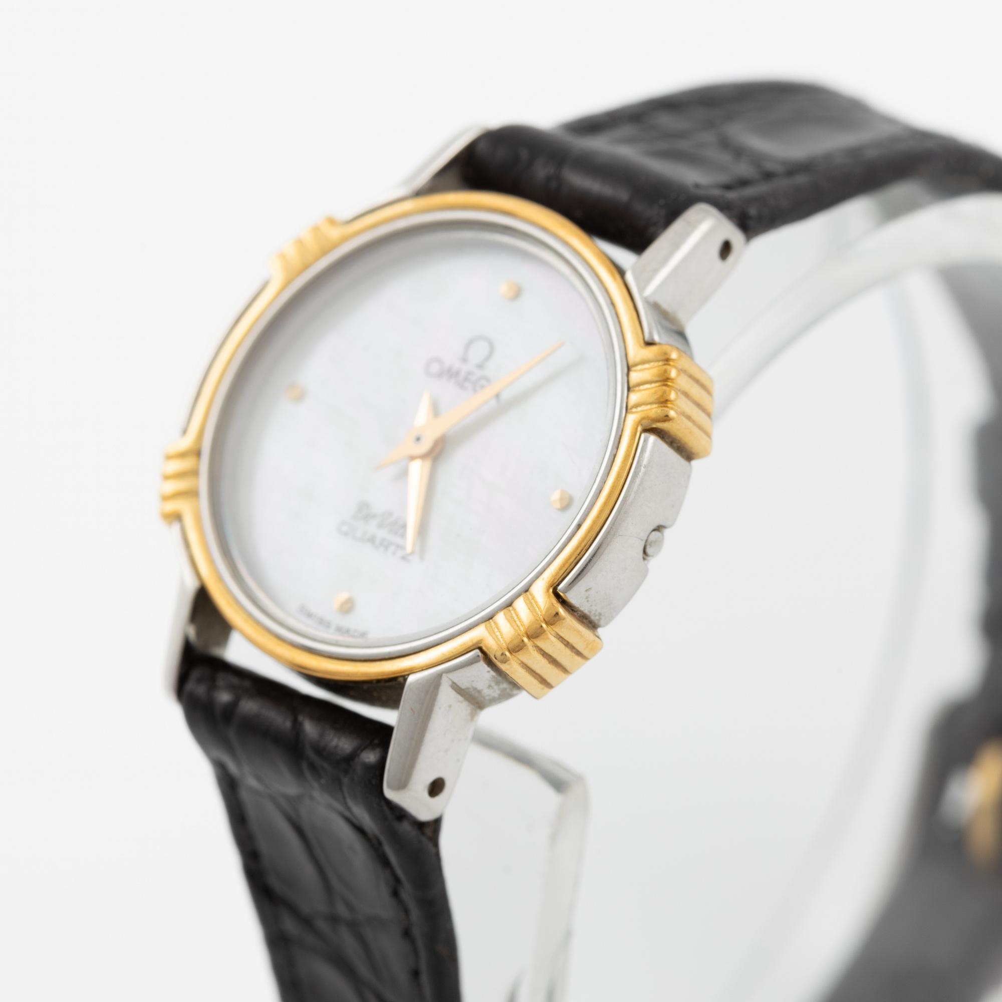 Omega, De Ville, wristwatch, 22 mm.