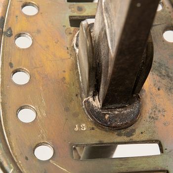 Swords 2 pcs, Swedish, m/1867 for the cavalry, and m/1831 for artillery personnel, with scabbard.