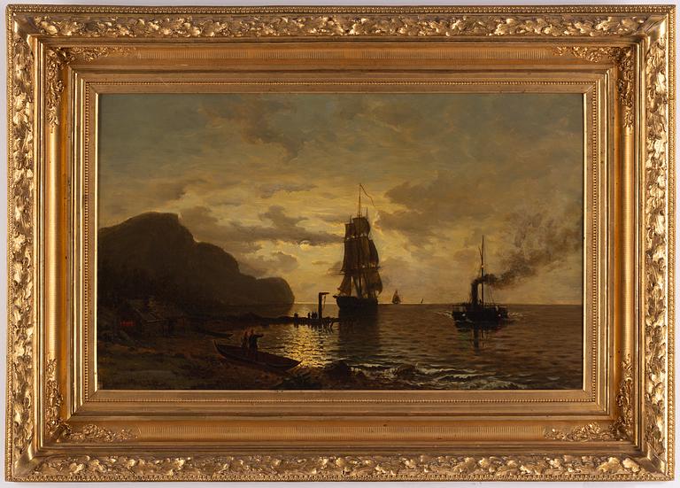 Herman Garman Schanche, oil on canvas, signed.