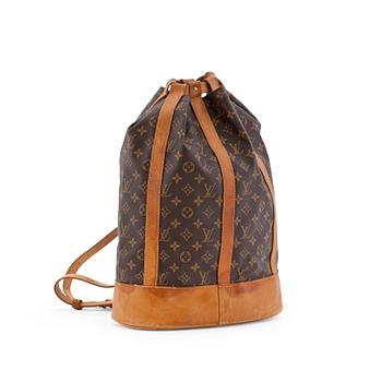 619. LOUIS VUITTON, a monogram canvas "Randonnee" bag.