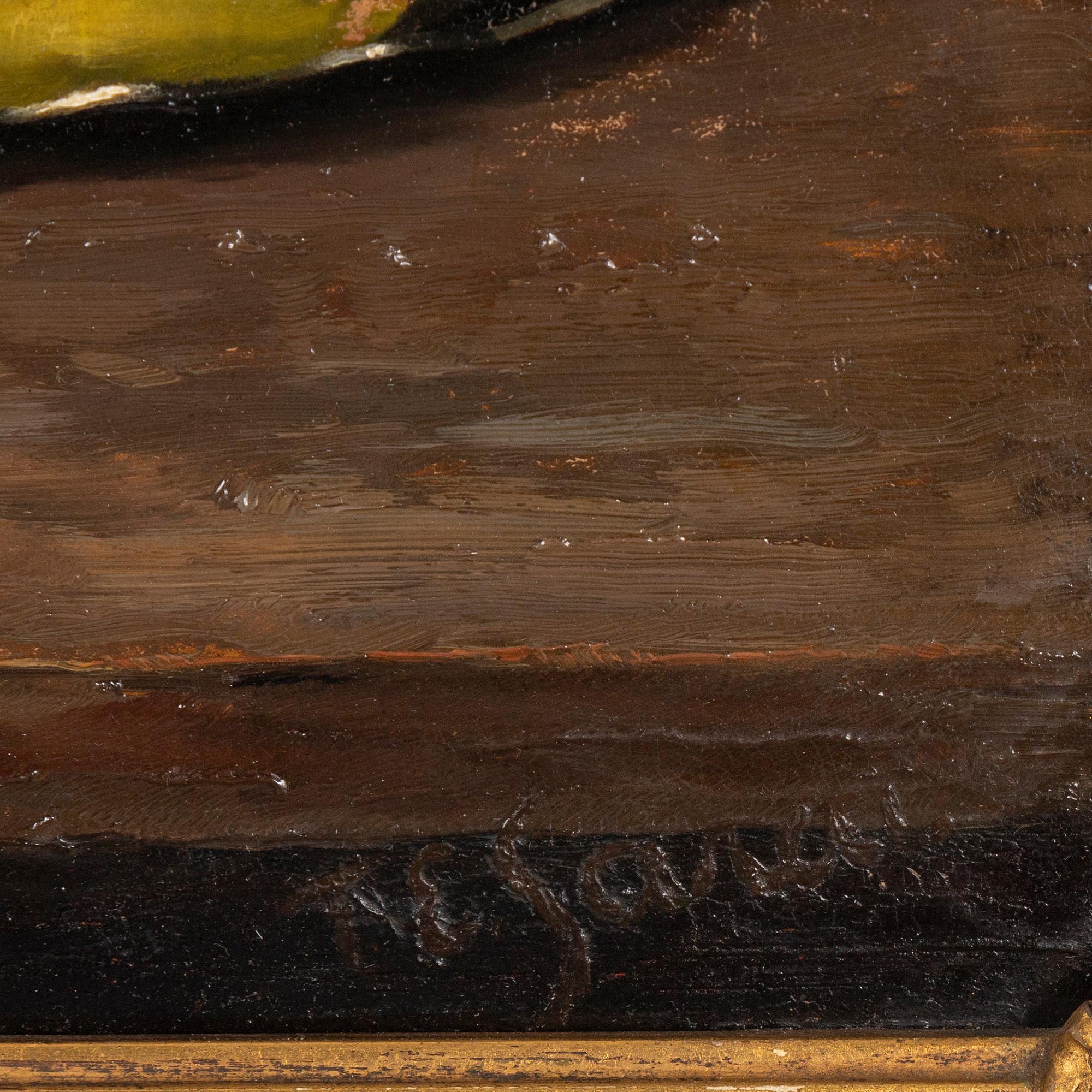 Unknown artist, Roses and lemon.