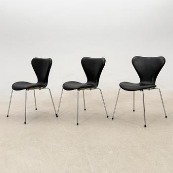 Arne Jacobsen, stolar 6 st för Fritz Hansen Danmark.