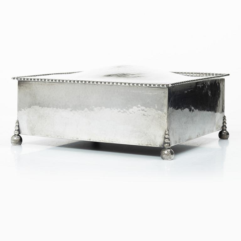 Karl Anderson, Casket, silver, Stockholm 1924.