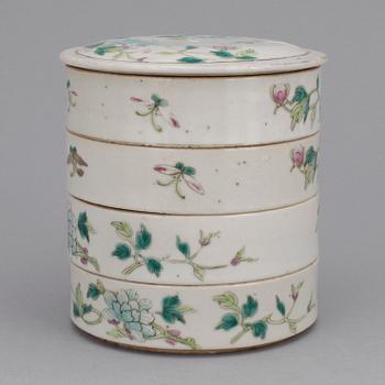 PARTI PORSLIN, 4 delar. Kina. 1800/1900-tal.