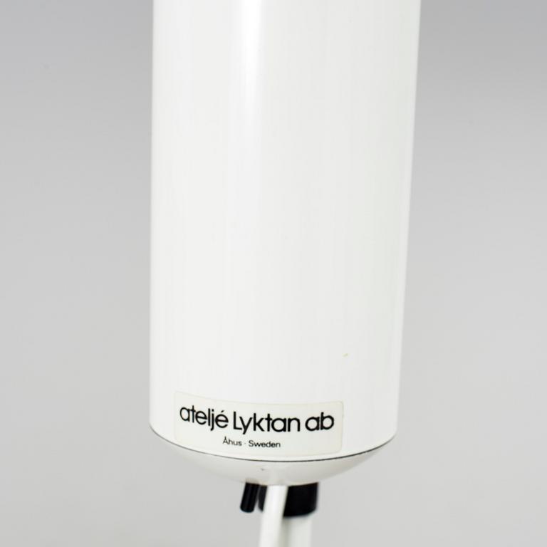 A floor lamp, "Skarabé" Ateljé Lyktan, Sweden. 20 th century.