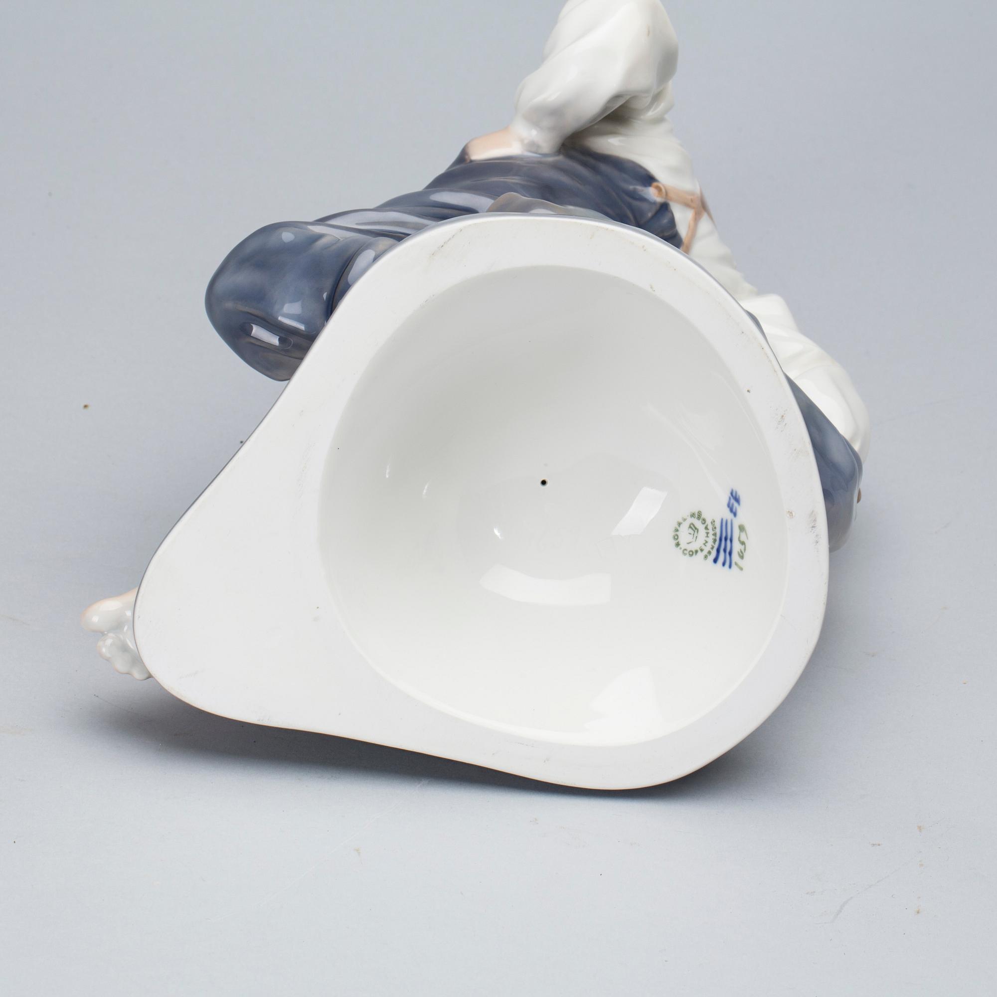 FIGURIN, porslin, Royal Copenhagen.