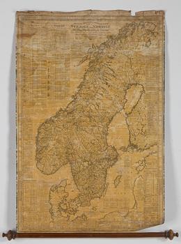 A Swedish military map by
Lieutenant O.j Hagelstam in 1820.