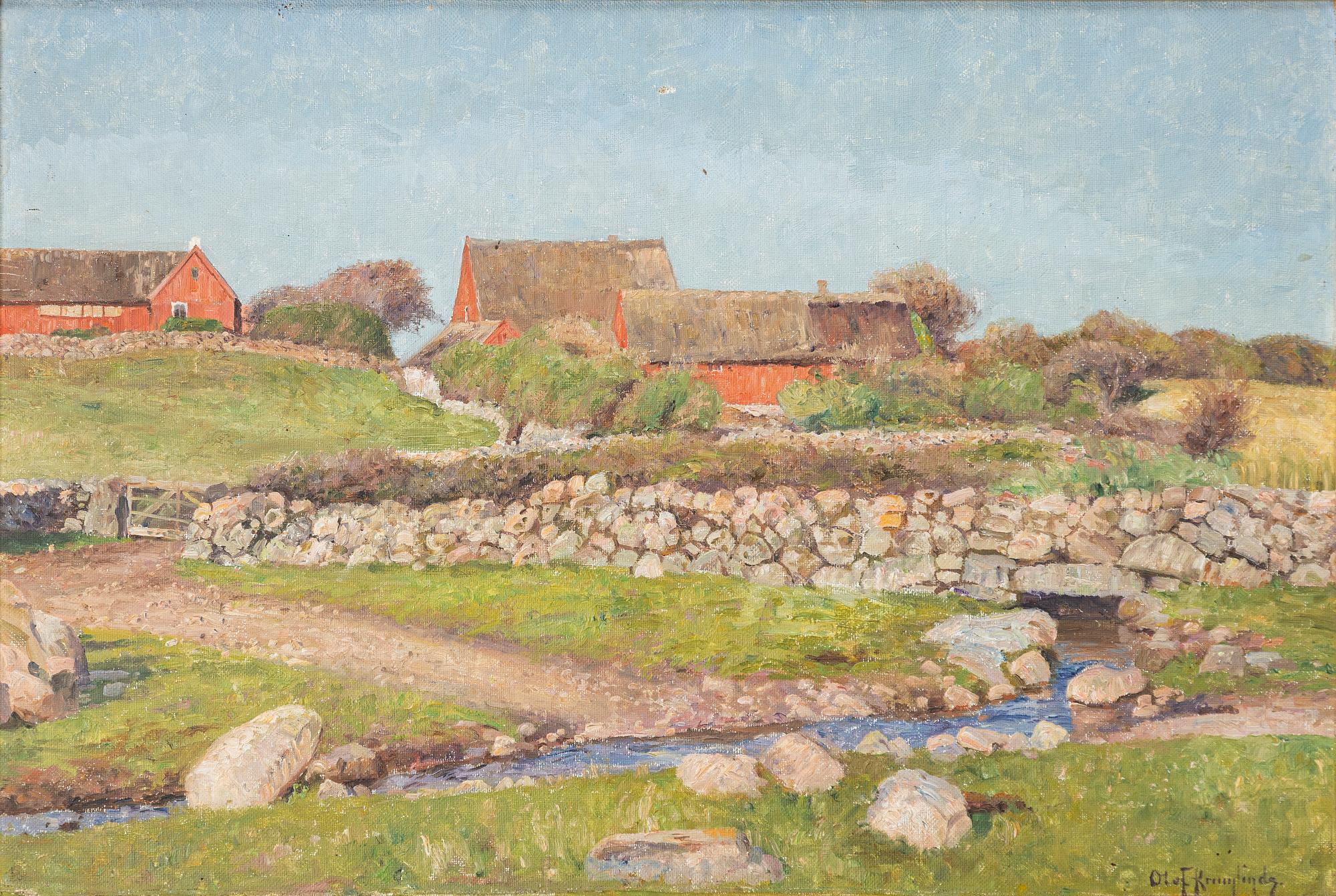 Olof Krumlinde, "Eftermiddagsssol" (Vattenmöllan).