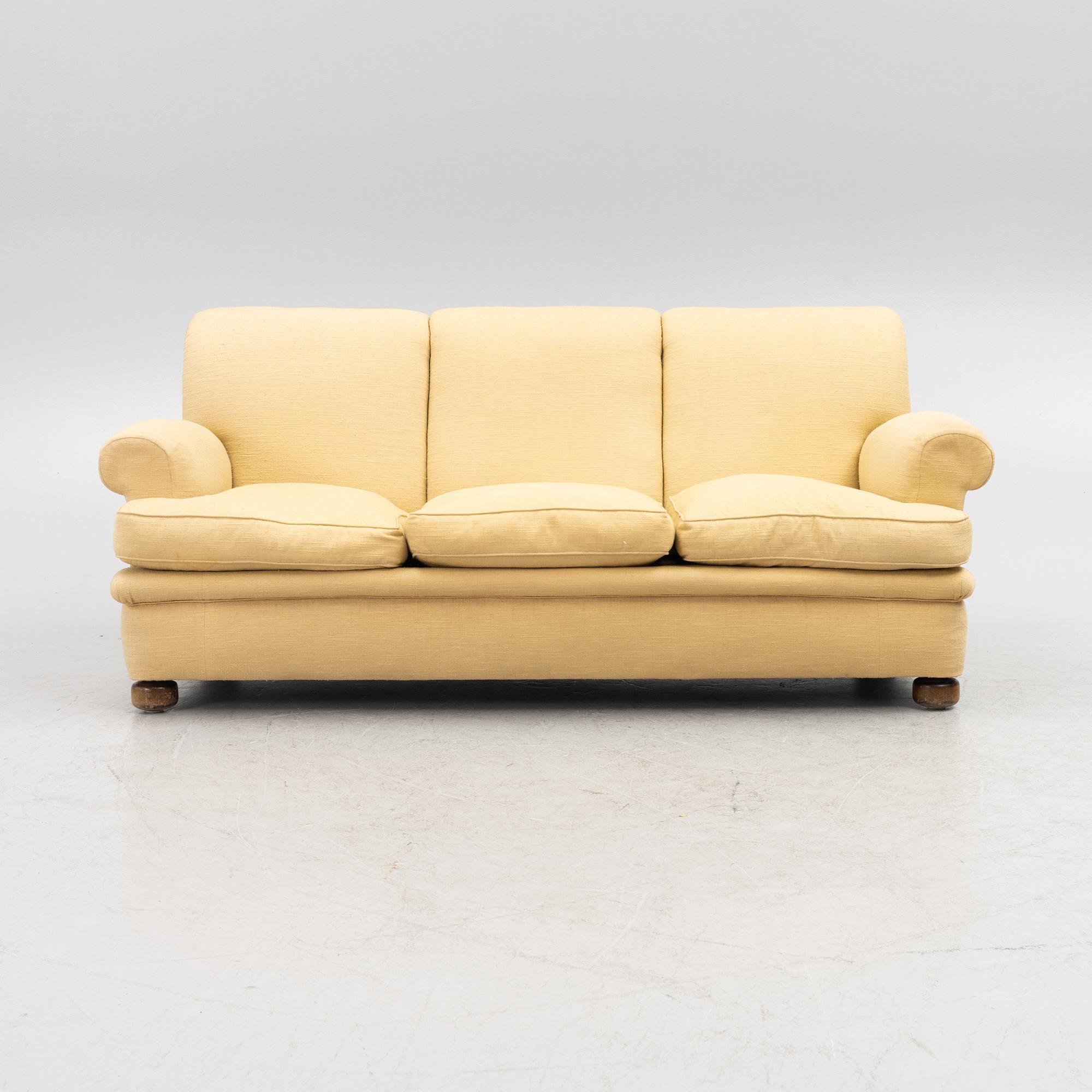 Josef Frank, soffa, modell 703, Firma Svenskt Tenn.