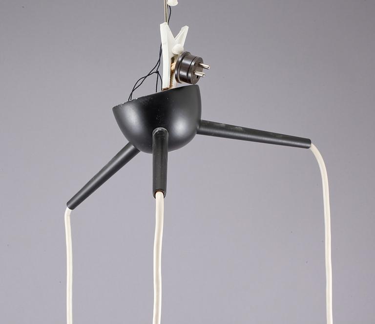 TAKLAMPA, 1950-tal. Höjd 75 cm.