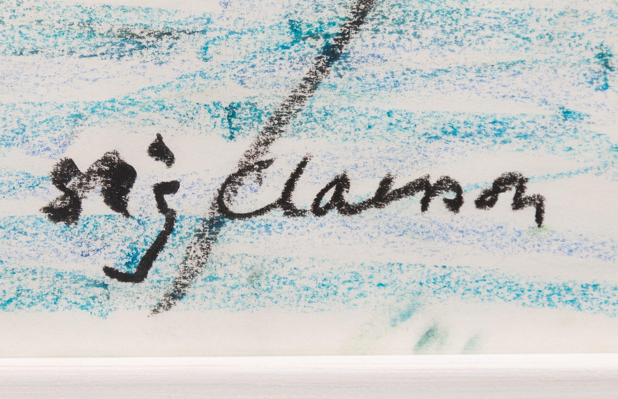 Stig (Slas) Claesson, Motif from Söder, Stockholm.
