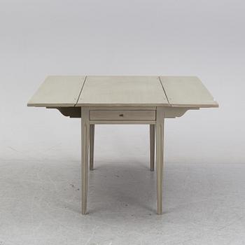 An 'Alunda' drop leaf table from Ikea, 1990's.