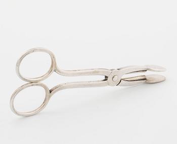 WIWEN NILSSON, sockertång, silver Lund 1943.