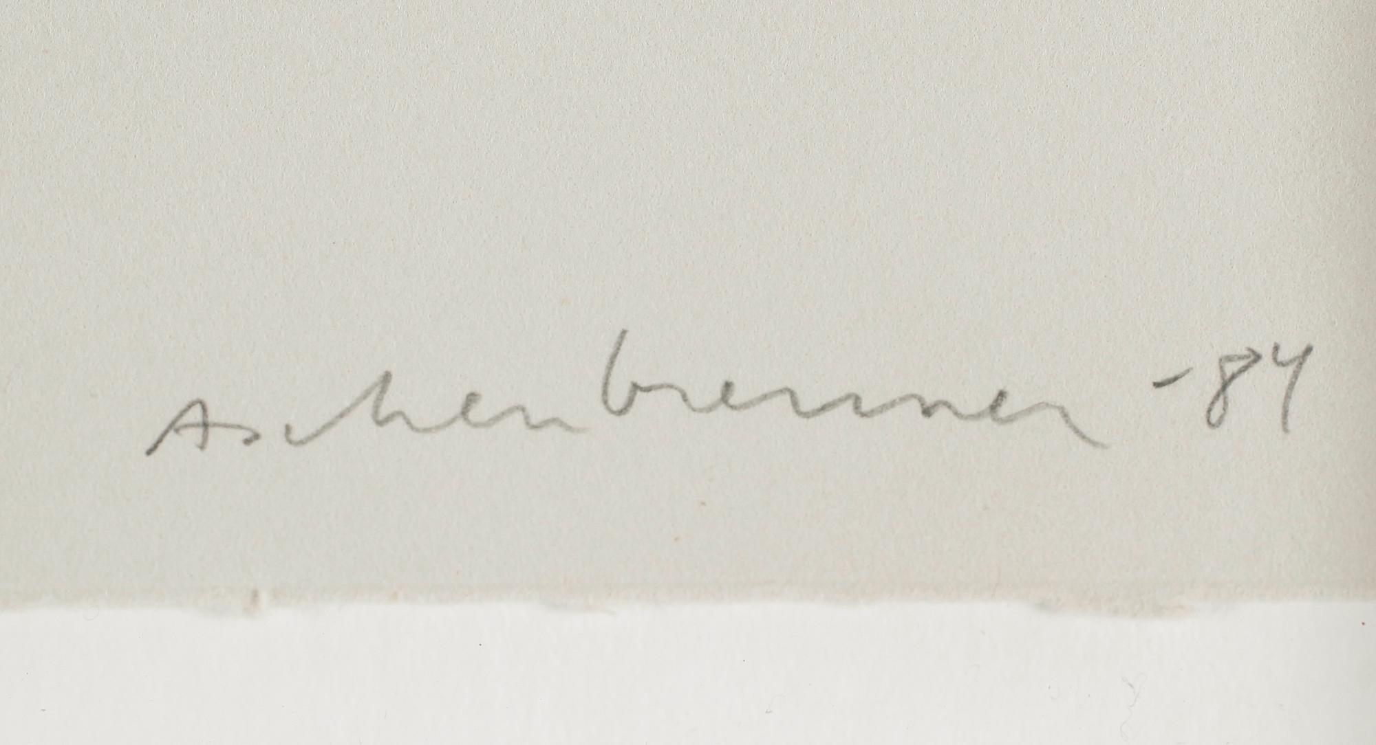 LENNART ASCHENBRENNER, blandteknik, signerad och daterad -84, numrerad 73/200.