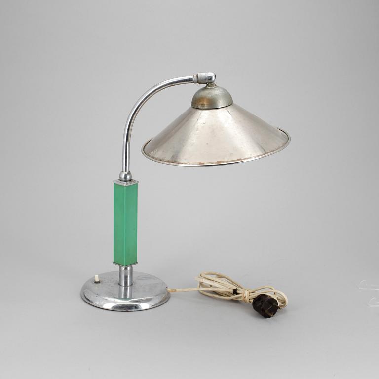 BORDSLAMPA, 1930/40-tal, Art Deco.