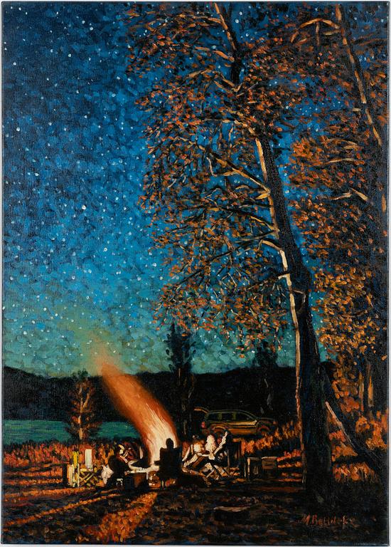 Maks Belinsky, "Starry night".