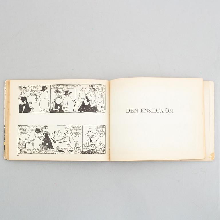 Tove Jansson, book/album, with handwritten dedication, Gebers, [1957].