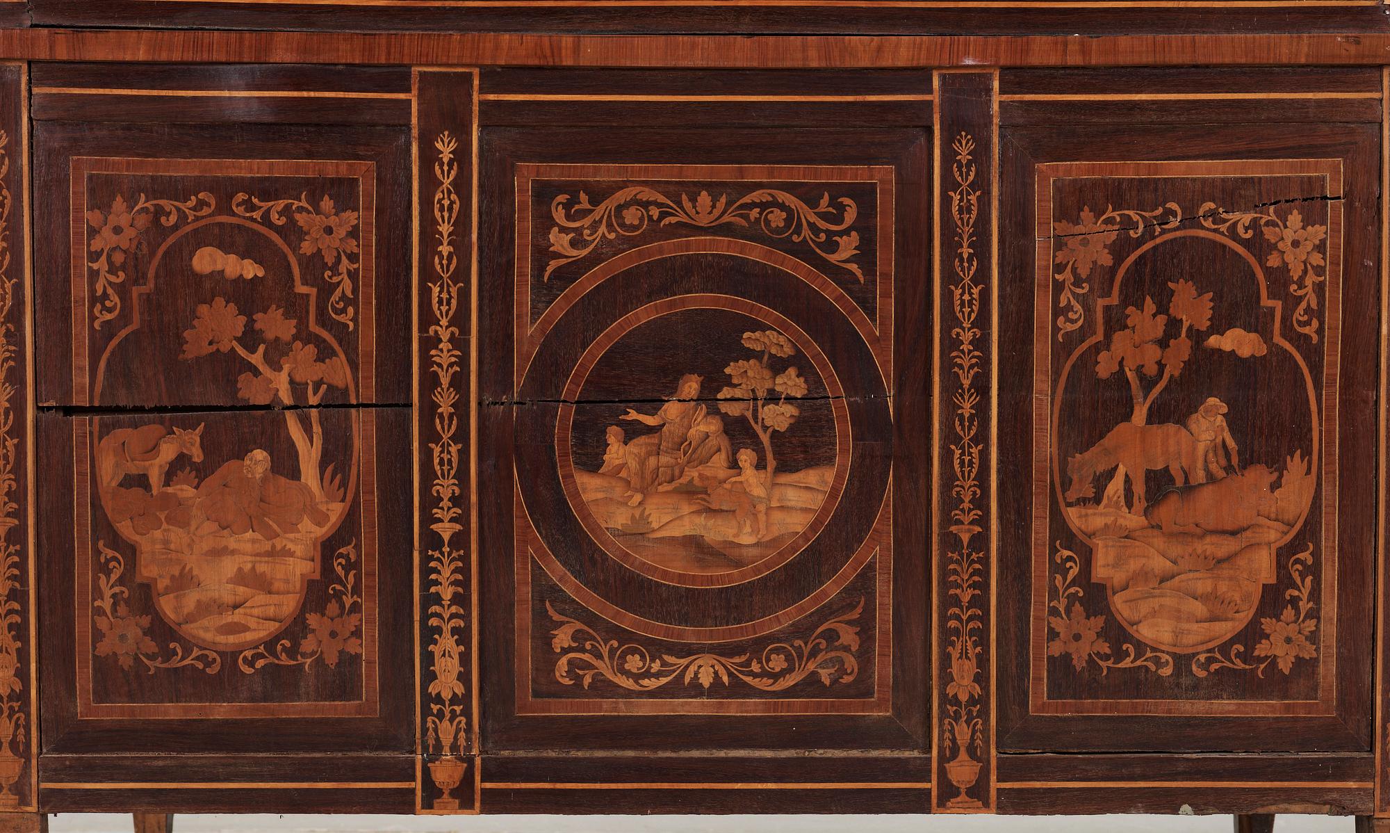 RULLKLAFFSEKRETÄR, Italien, 1800-tal.