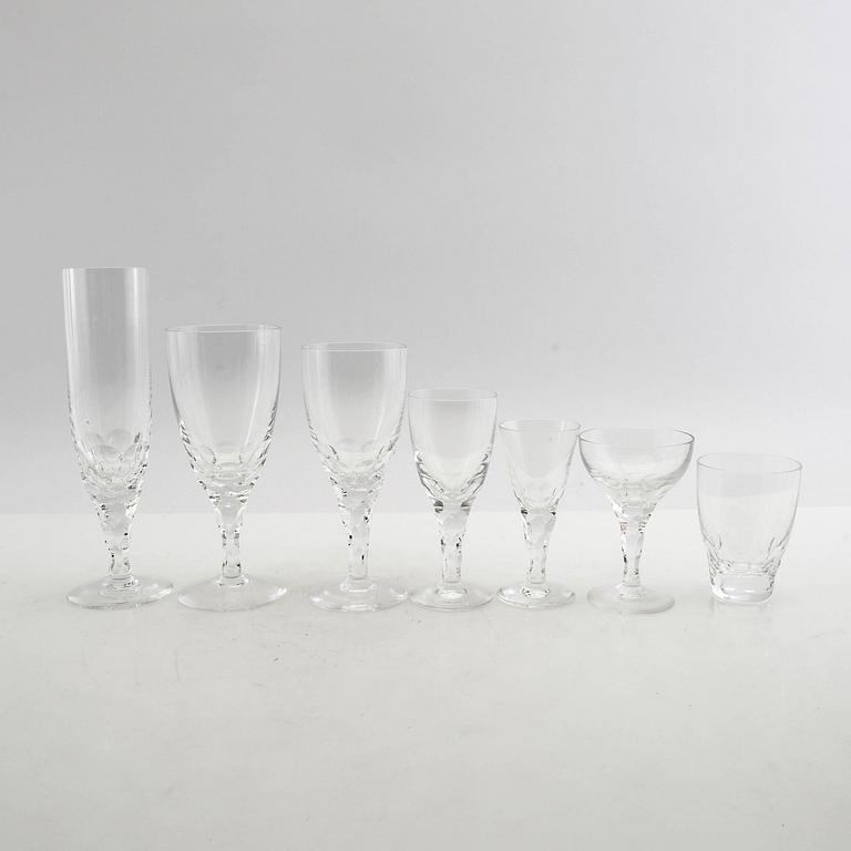 Ingeborg Lundin, Service 68 dlr "Carina" Orrefors, second half of the 20th century.