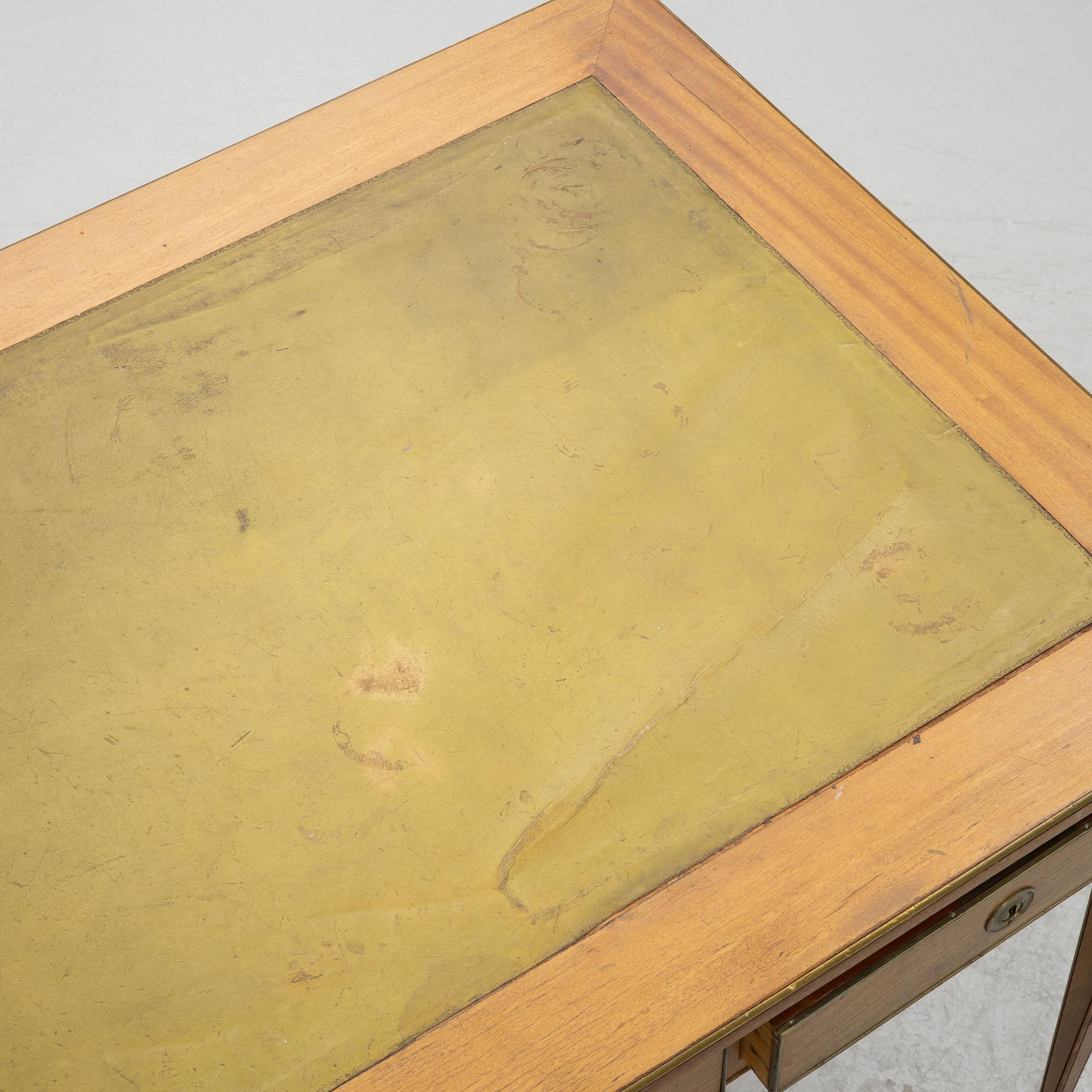 Desk, late Gustavian style, end of the 19th century.