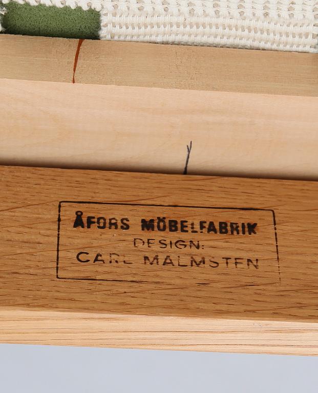 MATGRUPP, 7 delar, "Calmare Nyckel", Carl Malmsten, Åfors Möbelfabrik och Bodafors.