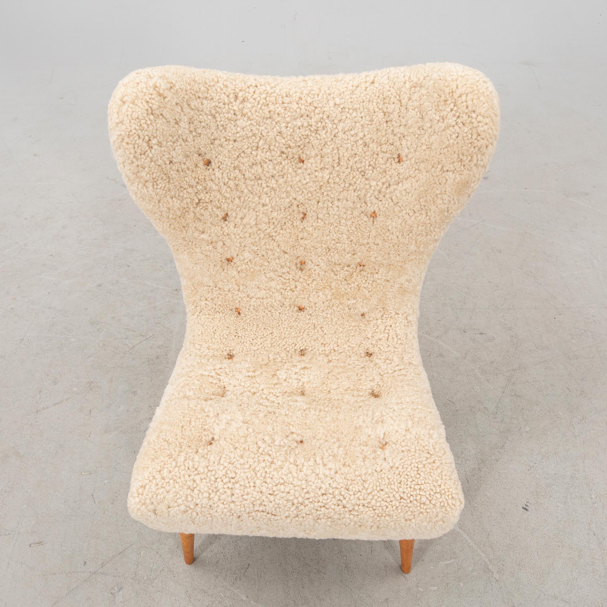 Armchair Swedish Modern 1940s.