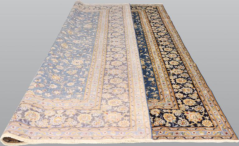 Matta, Keshan, signerad, ca 382 x 270 cm.