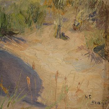 Hedvig Skarstedt, Coastal meadow in Skagen.