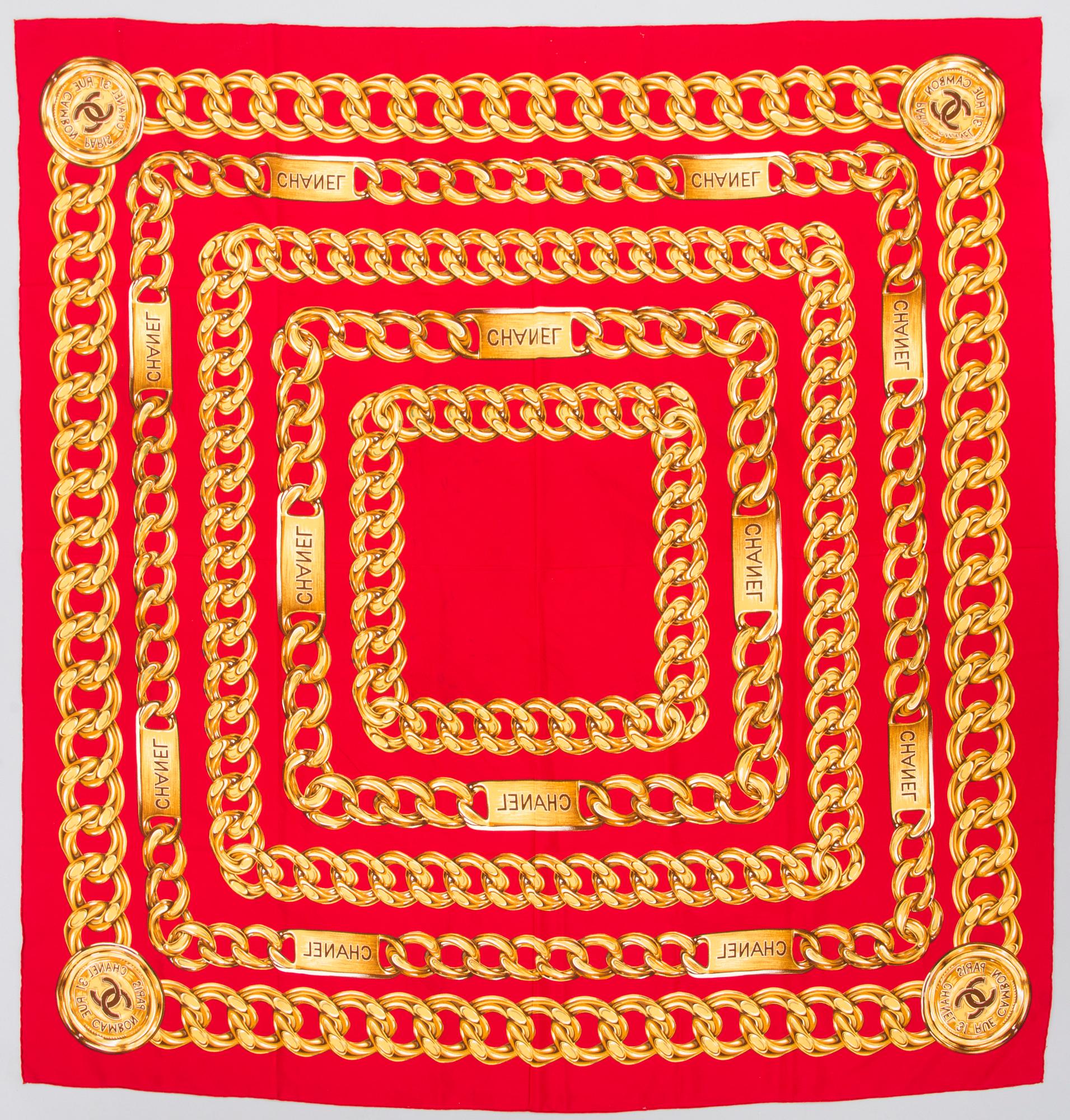 A SCARF, Chanel.