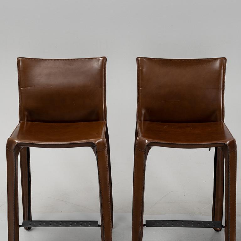 Mario Bellini, barstolar, 4 st "410 CAB" för Cassina, Italien, 2000-tal.