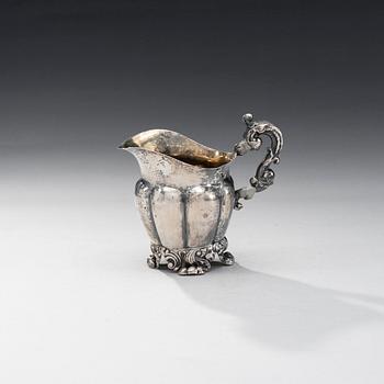 GRÄDDSNÄCKA, silver, Eric Wilhelm Gellerstedt (1842-1856), Härnösand 1851. Vikt 117,5 g.