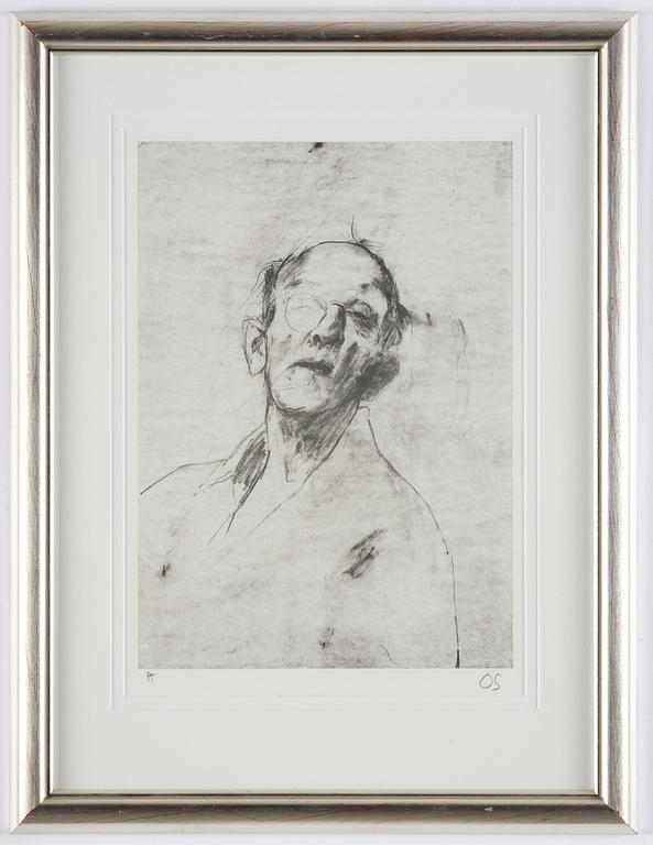 Olle Skagerfors, Self-Portrait.