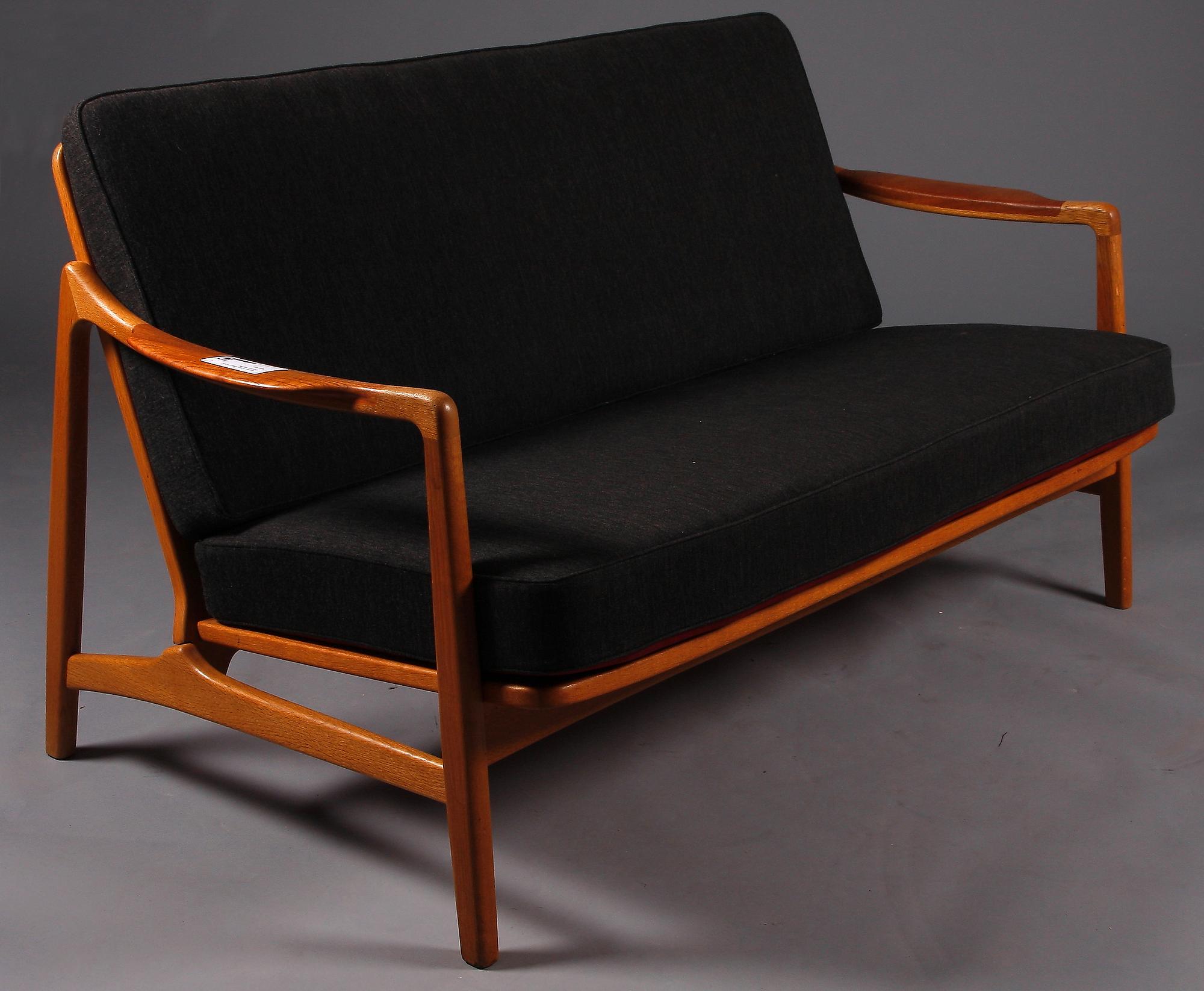 SOFFA SAMT FÅTÖLJ, Danmark 1960-tal.
