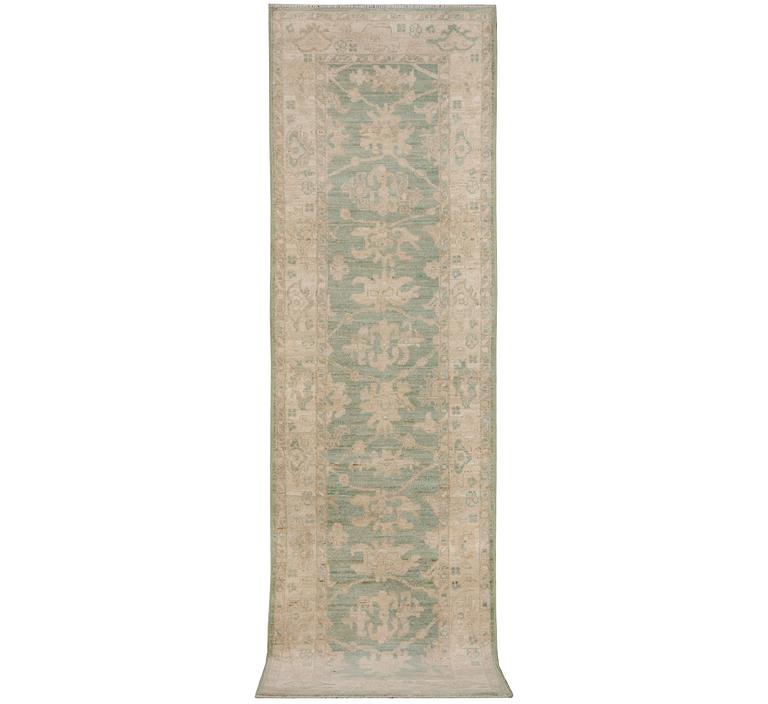 An Ushak runner carpet, c. 293 x 83 cm.