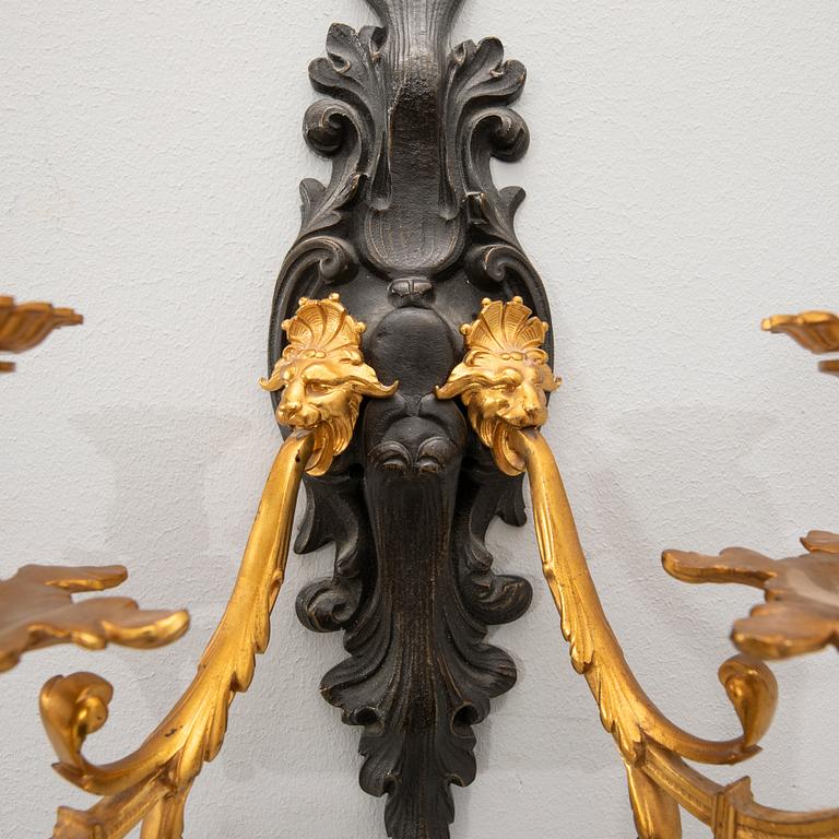 Appliquer ett par Louis XV-stil 1900-talets senare del/2000-tal.