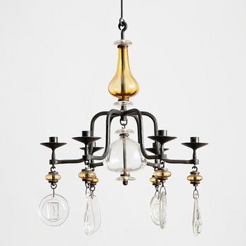 Erik Höglund, a chandelier, Boda Smide.