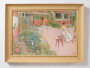 Carl Larsson, "Målargården".