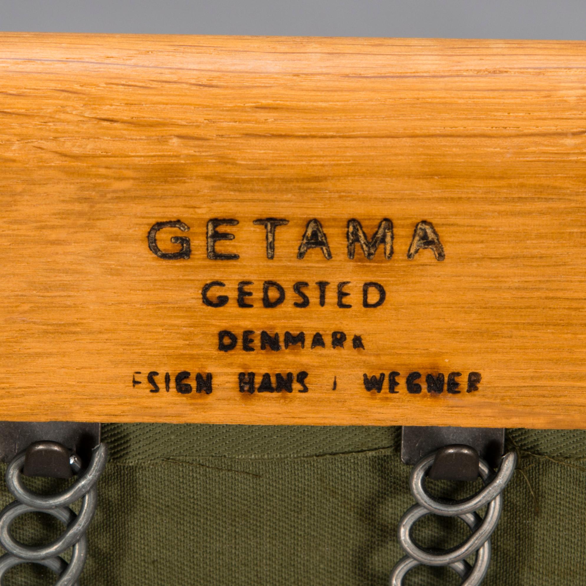 HANS J WEGNER Model GE-290 Sofa by Getama Gedsted, Denmark.