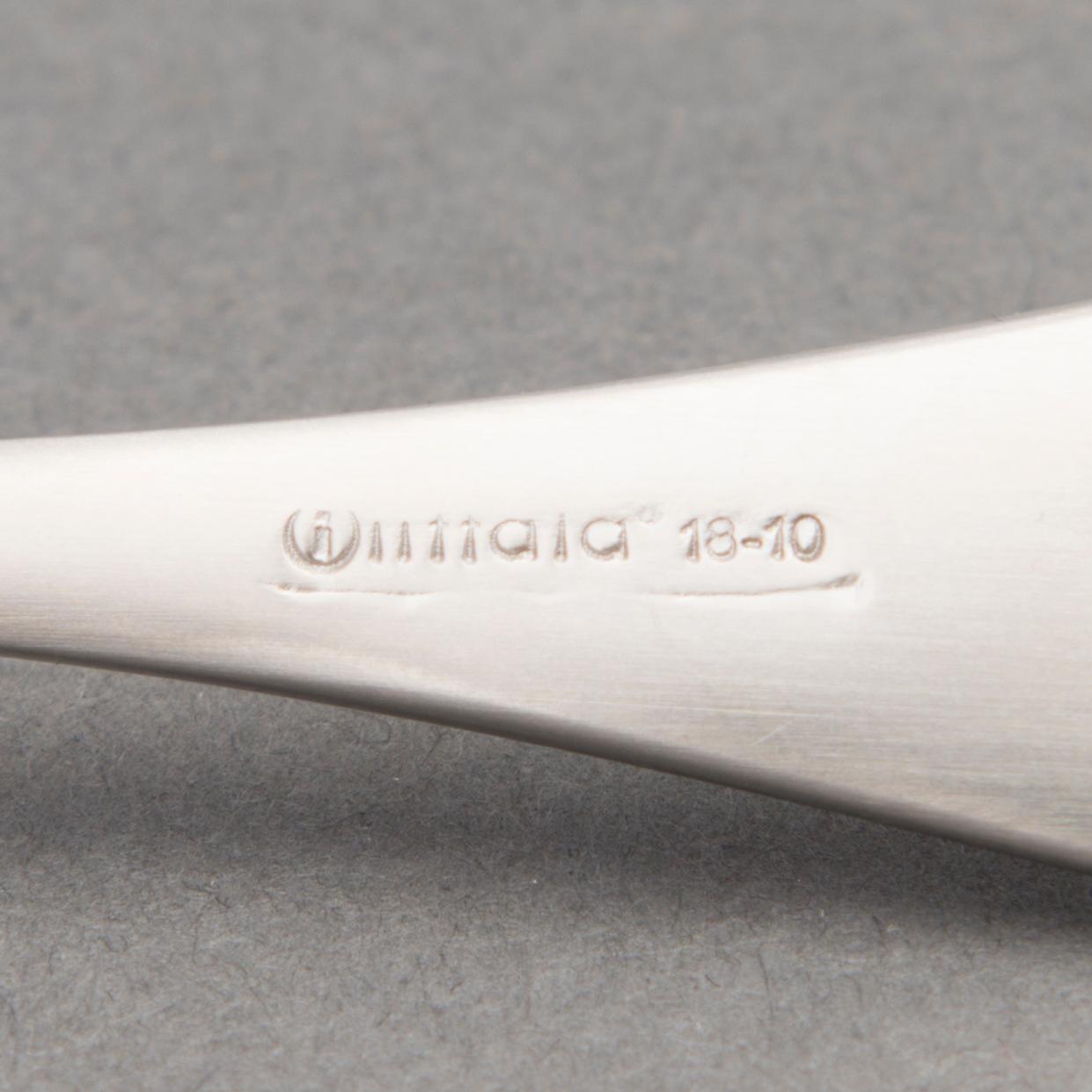 NANNY STILL, ATERINSARJA, 24 osaa, "Mango" Iittala, signeerattu alkuperäispakkaus Nanny Still 3/2 -03.