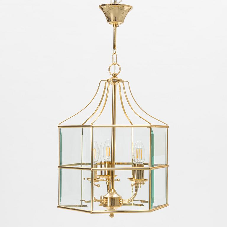 Ceiling lantern. Second half of the 20th century.