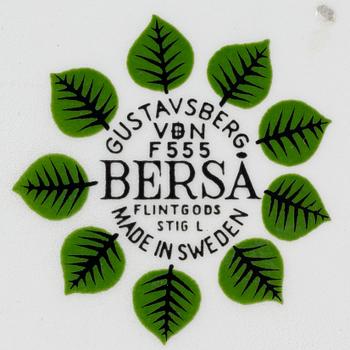 Stig Lindberg, a 77 pieces bone china and stoneware service, "Berså", Gustavsberg.