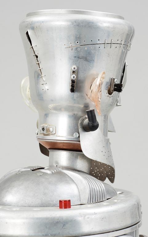 SKULPTUR, metall, glas samt plast, "Frankenstein Robot", Clayton Bailey, 1987.