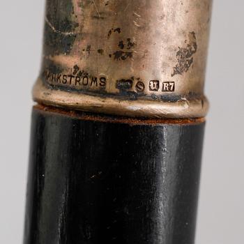 KÄPP OCH KÄPPKRYCKA, svenska stämplar, silver, 1919 samt 1926.