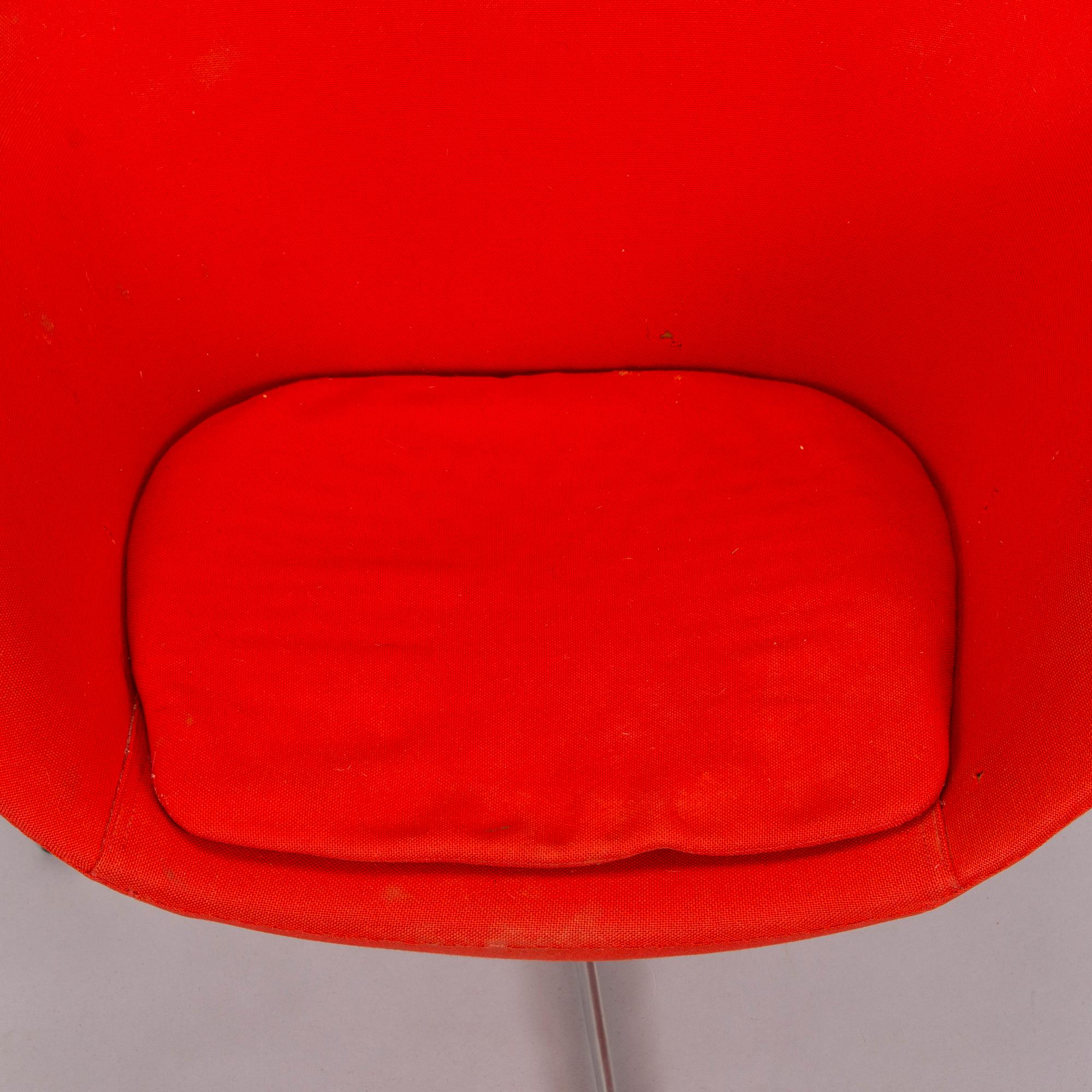 Arne Jacobsen, fåtölj "Ägget", Fritz Hansen, Danmark troligen 1970-tal.