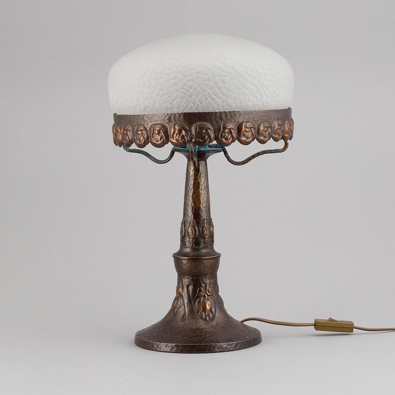 A jugend table lamp, early 1900's.