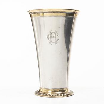 C.G. Hallberg, Beaker, silver, Stockholm 1937.