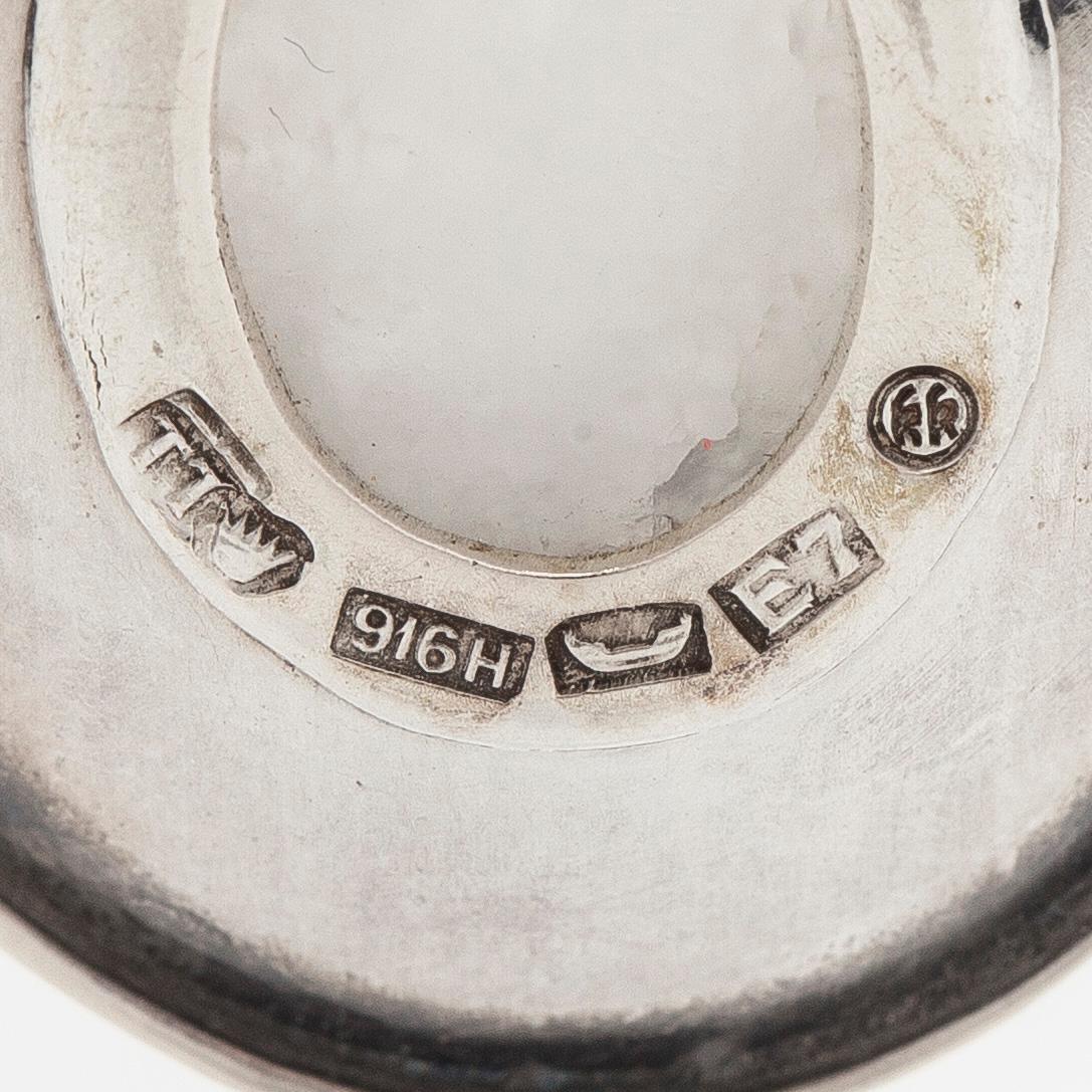 Torbjörn Tillander, a silver necklace for Kalevala Koru, 1958.