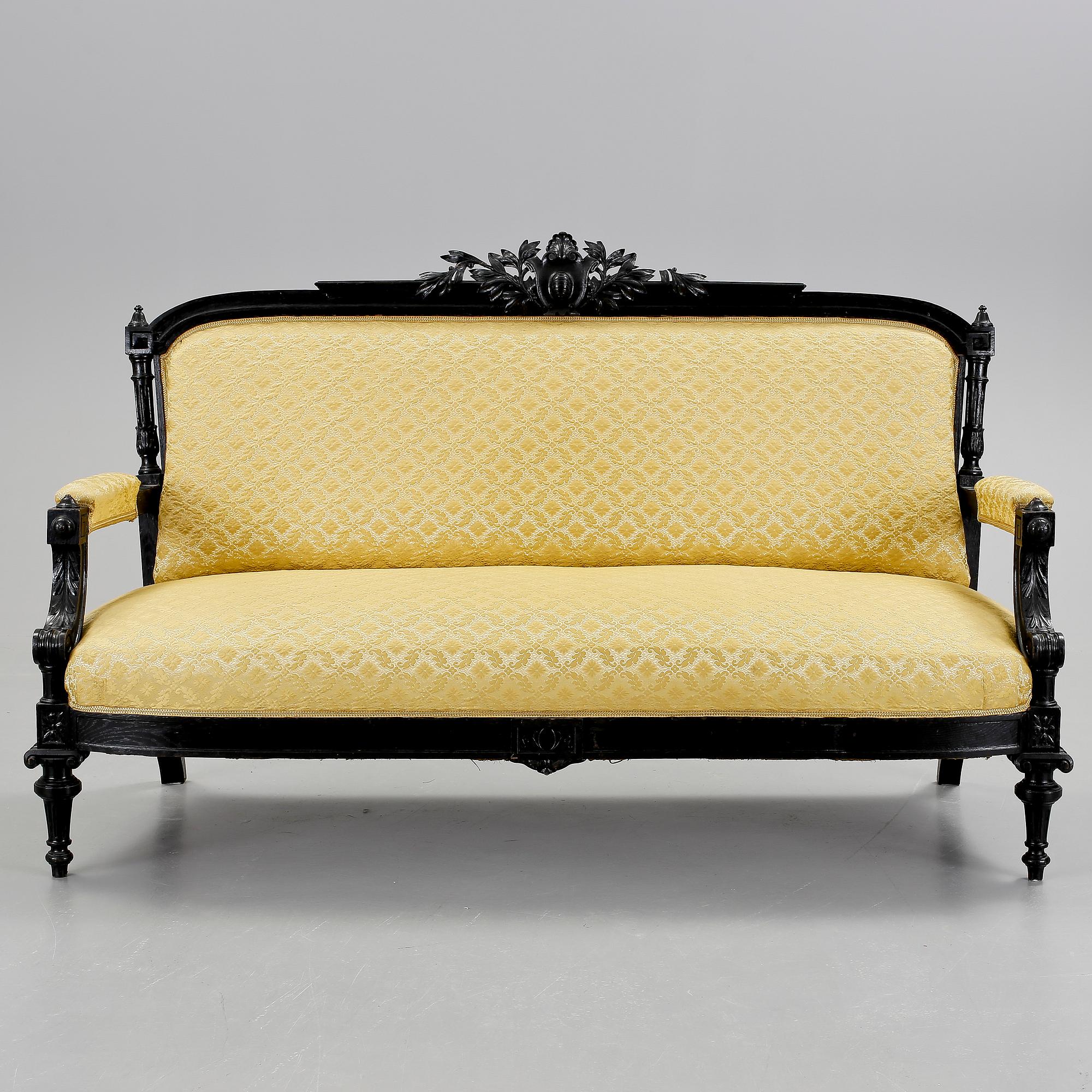 SOFFA, nyrenässans, omkring 1900.
